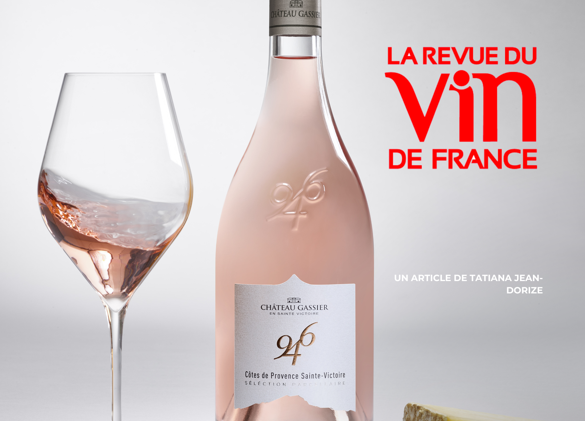 Notre cuvée 946, Côtes de Provence Sainte-Victoire, à l'honneur dans La Revue du Vin de France