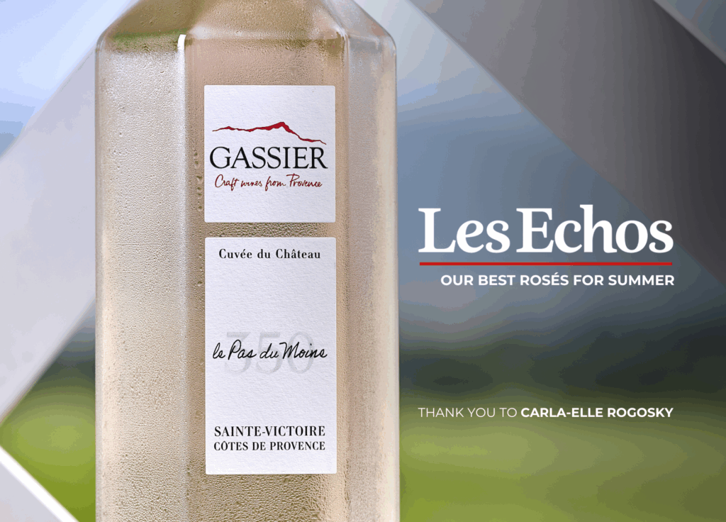 Le Pas du Moine - 350 Rosé, Featured in Les Echos' Summer Selection
