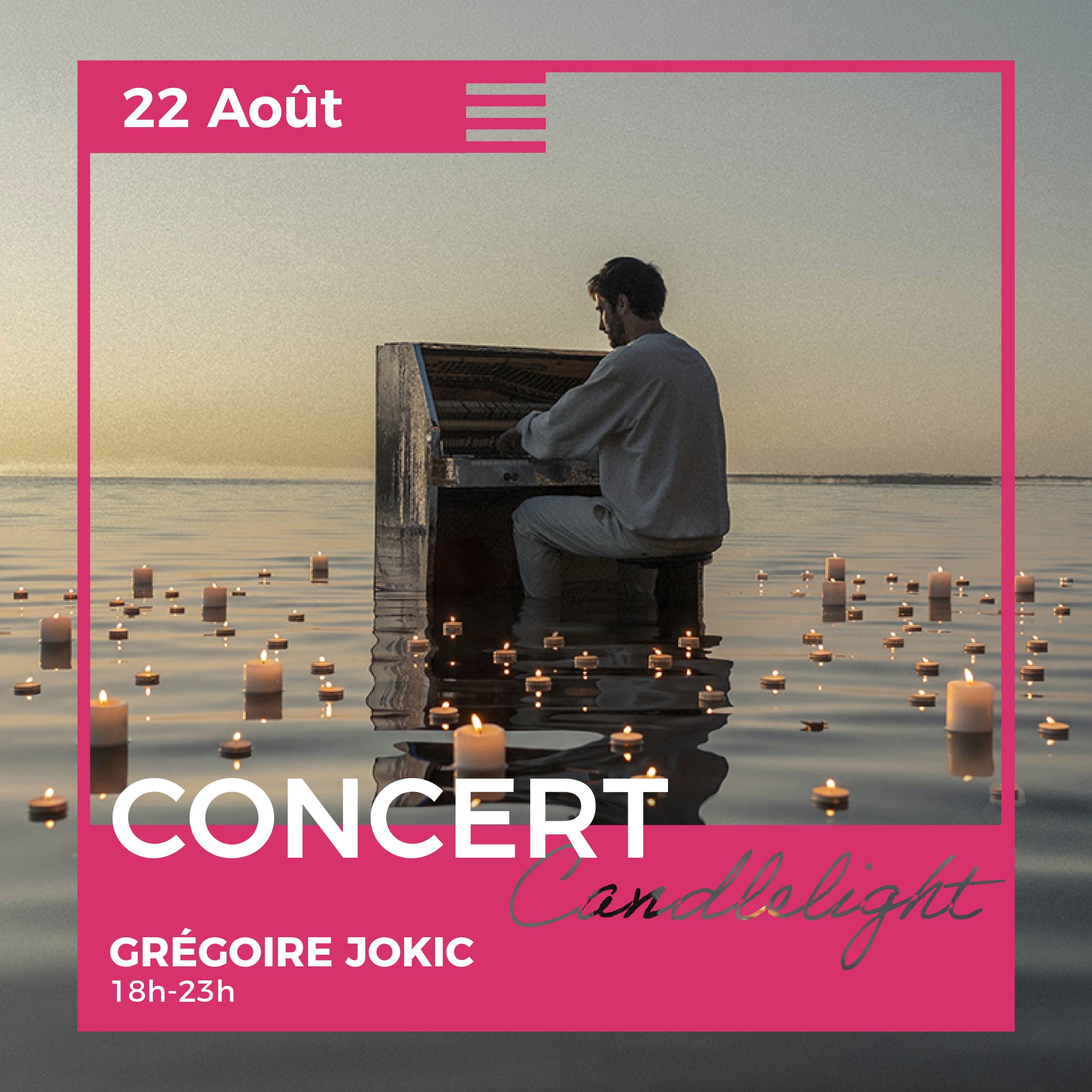 Concert à la bougie au Château Gassier : événements uniques près d’Aix-en-Provence : activités en famille ou entre amis, soirées en plein air, spectacles, concerts et expériences œnotouristiques au cœur des vignes.